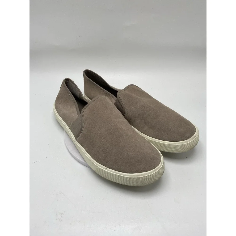 Vince. Shoes Women Size 8.5 Haggai Gray Suede Casual Slip On 4010 - Picture 2 of 14